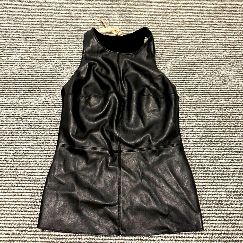 Baily44 faux leather tank.